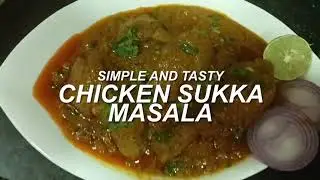 Simple and easy CHICKEN SUKKA recipe #tasty #food #delicious #recipe #homemade #desi 