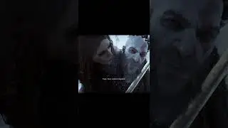 gow ragnarok - kratos fights freya #shorts #kratos #gaming #godofwar  #games #gow #fighting