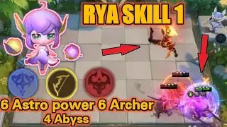 combo magic chess terkuat 2022 !! 6 Astro power,6 archer,4 abyss !! magic chess combo terbaru