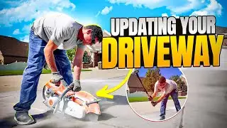 Driveway Upgrade That Increases Home Value: Watch How We Repair this Concrete
