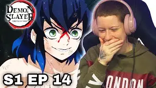 Inosuke R&Eacute;V&Egrave;LE son vrai visage 😱 | Demon Slayer saison 1 &eacute;pisode 14 | R&eacute;action FR