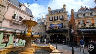 EPCOT France Pavilion Ratatouille Expansion - Sights & Sounds in 4K | Walt Disney World Florida 2021