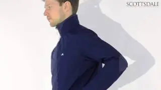 J Lindeberg Unda Sport Waterproof Jacket Navy/Purple