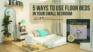 5 Ways to Use Floor Beds in Your Small Bedroom | Decoration Idea | Mandaue Foam | MF Home TV