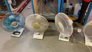 All of my 16&rdquo; desk fans update video