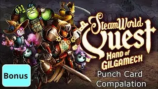 Steamworld Quest | Punch Card Showcase