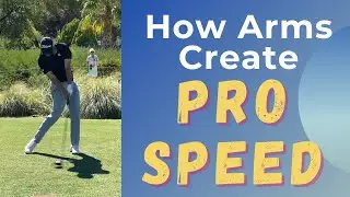 How Arm Motion Generates Swing Speed