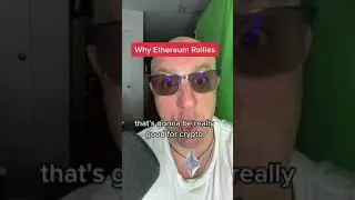 Why Is Ethereum $ETH RALLYING? #shorts