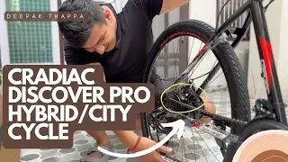 Cradiac Discover Pro 21 Gear Shimano 700C T Hybrid/City Bike | Unboxing with @deepakthappa9228