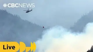 New evacuation alert issued for Wesley Ridge wildfire on Vancouver Island | CBC News