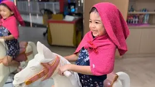 Carma pertama kali nyobain creambath dan nail polish di Kids Nation PIM 3