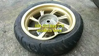 Repair Repaint Press Velg mobil Motor Honda PcX Warna Gold Madiun @tm2pusatpressmadiun577