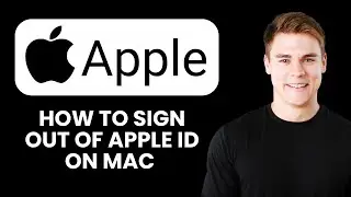 Как выйти из Apple ID на Mac macOS 26 💻 Безопасный выход и управление учетной записью