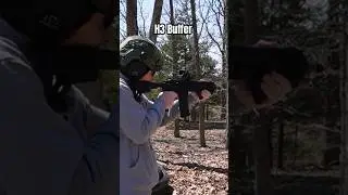 Буфер H3 слишком тяжёлый для корпуса 10,4 дюйма #шорты #h3 #ar15 #brn4 #hk416