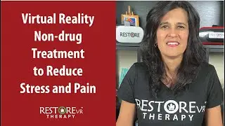 Virtual Reality non-drug treatment to reduce stress and anxiety.