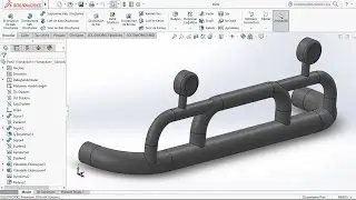 SolidWorks Ek Tampon Tasarımı / Çizimi