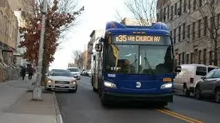 MTA BUS: JackieGleason 2017 XN40S, 2018 XN60S, 2011 C40LFs On the B35 and B70