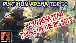 RAID: Shadow Legends | Platinum top50 Full Resist 360k power arena team take on the big boys!!