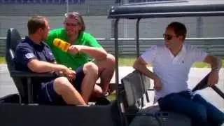 Antenne-Muntermacher Thomas Axmann am Red Bull Ring