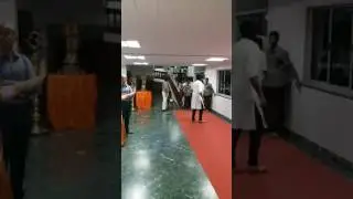 Superstar mass entry in ragavendhra mandapam