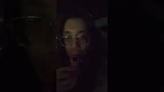 Night blinker in the car