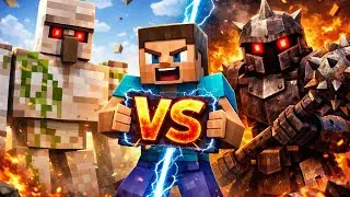 IRON GOLEM VS WROUGHT SENTRY | Ultimate Minecraft Battle 