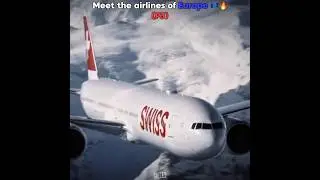 Meet the airlines of Europe 🇪🇺🔥 (Part 3) - #aviation #plane #viralvideo #trending #shorts