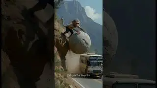 🐵❤️ Ek Masoom Monkey Ne Bachayi Poori Bus | Heart Touching Story 😢🙏 #shorts #ai