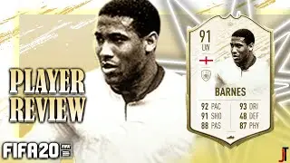FIFA 20 PRIME MOMENT BARNES 91 PLAYER REVIEW