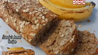 How to Make Oat Banana Bread/ Banana Oatmeal Bread Recipe