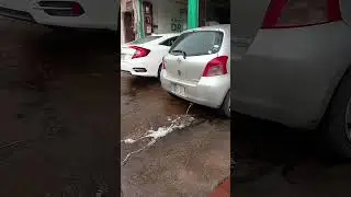 TOYOTA vitz catalytic converter cleaning process #fuelaverage #automobile #khanauto #islamabad #trap
