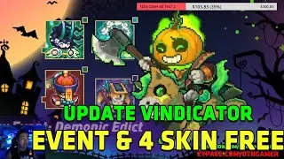 Extremely Hot UPDATE SKILL VINDICATOR and FREE 4 SUPER BEAUTIFUL SKINS | Soul Knight Prequel