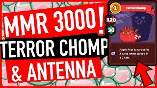 🤫 INFINITE ENERGY Build ✅ Triple Terror Chomp 🏆 MMR 3000 🏆 R1DDLER Axie Infinity Gameplay