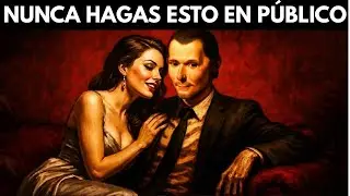 9 cosas que NUNCA debes hacer en público (Maquiavelo nos advirtió)