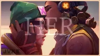 her - JVKE | Raze and Killjoy Valorant Montage