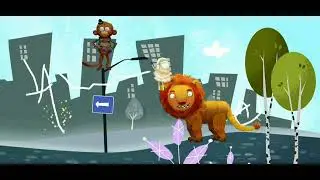 Lion and monkey fanny video viral @Lion| dakesh Animatison kids