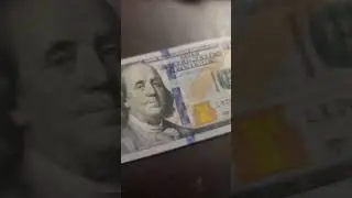 $100 Fancy Serialization #banknotes #silverdegenerates