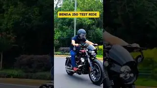 Benda Bike Test Ride #keeway #bikeriding #shorts #viralshots