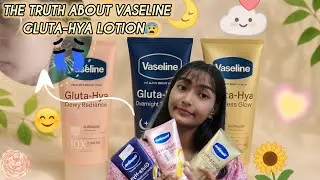 Vaseline gluta-hya RUINED MY skin?😨|My honest experience😩| Regretted it🥲#vaseline #skincare