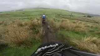 Burkes Pass trail ride.