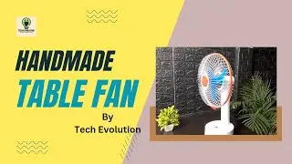 How to Make a 12v DC rechargeable Fan at Home || DIY 12V DC Fan with Long-Lasting 18650 Battery ||