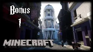 B&ocirc;nus #1 Minecraft: Harry Potter Mod - Explorando Privet Drive e Beco Diagonal
