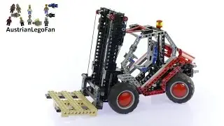 Lego Technic 8416 погрузчик - Lego Скорость сборки Обзор