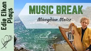Acoustic Music Break with Harpist Edie Elkan