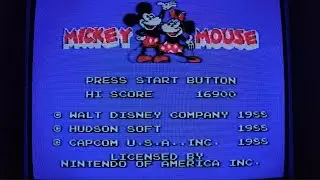 Mickey Mousecapade For NES Definitive Guide Playthrough With Commentary Let's Play