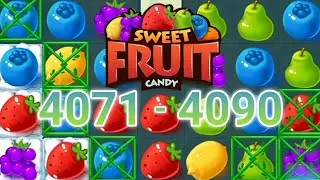 игра сладкие леденцы | уровень с 4071 по 4090 | игра фруктовая конфета