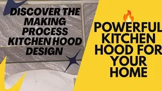 🪵 Plywood Sheet to Stylish Kitchen Hood &ndash; Complete Making Process ✨