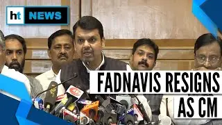 Devendra Fadnavis quits as CM, lashes out at Shiv Sena