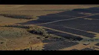world largest solar park bhadla Rajasthan.India.aerial views..jumma.rajar.