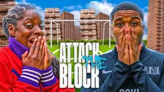 LOVE ISLAND&rsquo;S MONTEL MCKENZIE vs FREDA AYY | Football Challenges in London | Attack The Block Ep 2